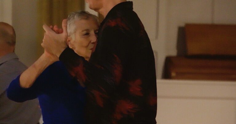 Kate dancing tango
